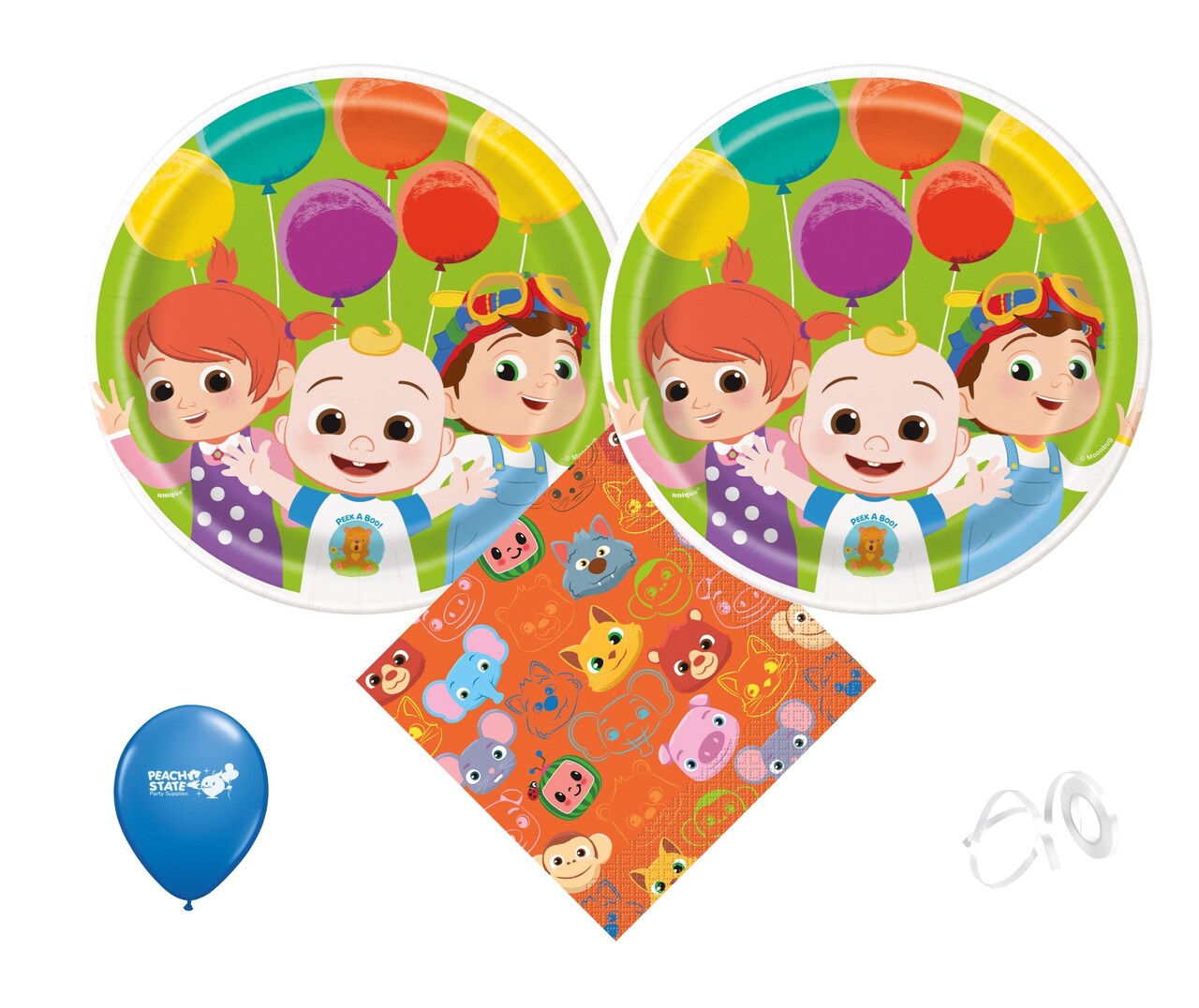 Cocomelon Birthday Party Supplies | Cocomelon Decorations | Cocomelon Tableware